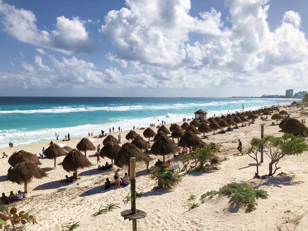 メキシコで最も美しいカリブ海へようこそ！やっぱりカンクンのビーチは最高！