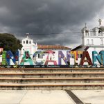 メキシコチアパス州の田舎町シナカンタンで地元の興味深い教会に行ってきた