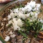 ハリスコ州グアダラハラに来たら食べてほしいおすすめのローカルフード「Carnes en su Jugo」！牛肉スープのような絶品グルメ